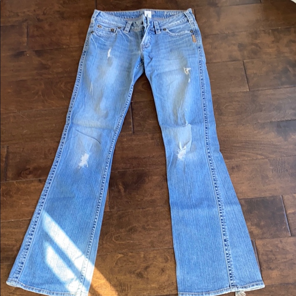 Silver jeans